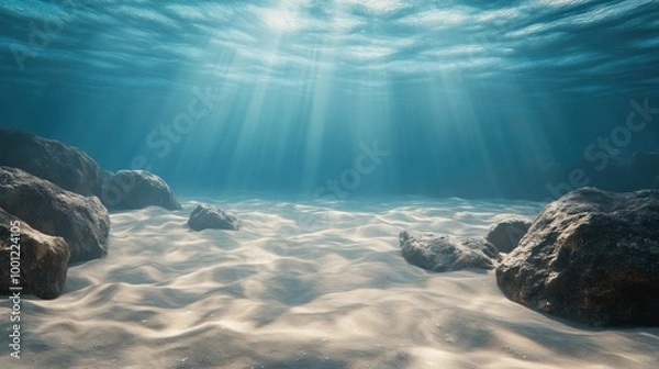 Fototapeta Ocean Floor Sunlight