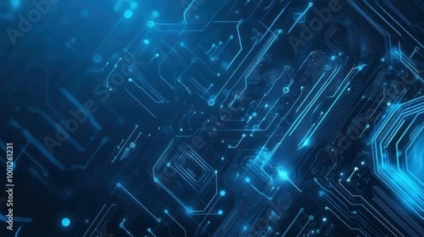 Fototapeta Abstract Circuit Board Design