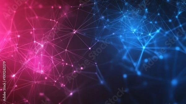 Fototapeta Abstract Network Background