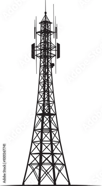 Fototapeta Antenna Tower