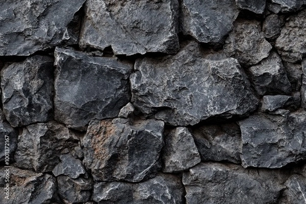 Fototapeta old gray stone wall texture
