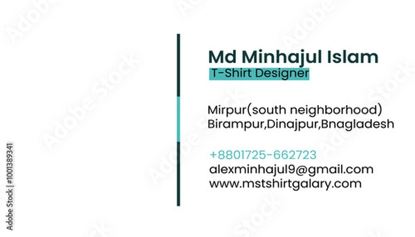 Obraz Business Card Design