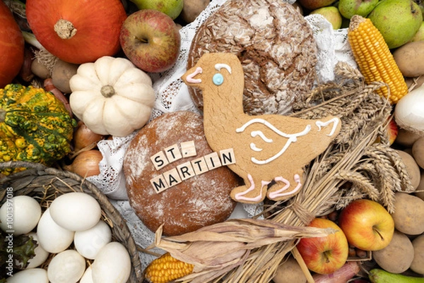 Obraz Motiv zum St. Martin Fest
