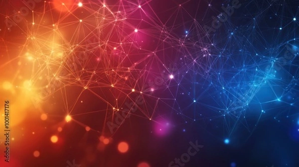 Fototapeta Abstract Digital Network Background