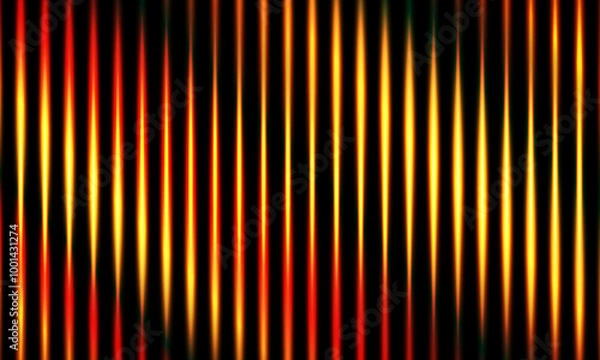 Fototapeta gold yellow stripes vertical lines pattern soft background.