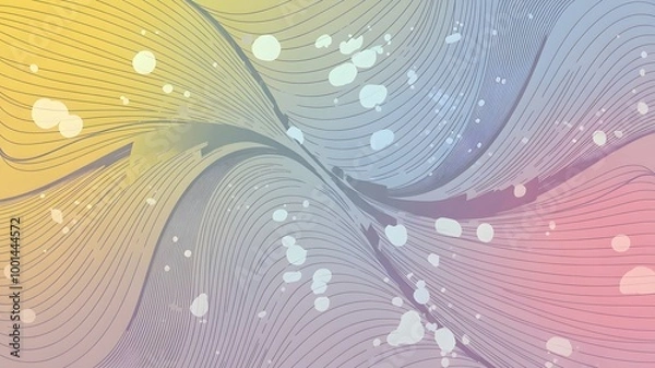 Fototapeta  Abstract background wave vintage
