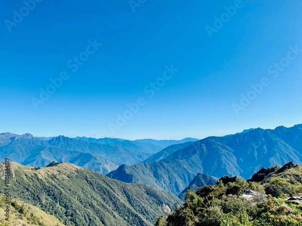 Obraz Andes Inca trail