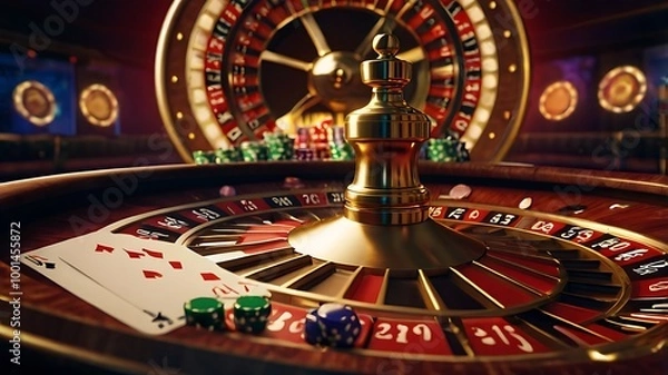 Fototapeta Welcome to the Exciting World of Roulette