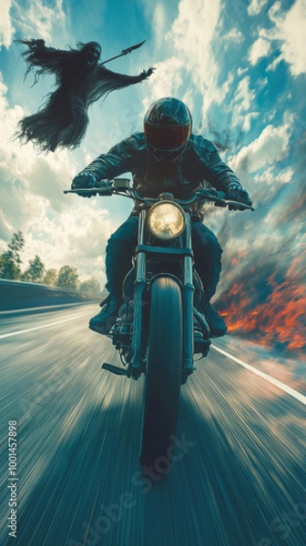 Obraz Death on Wheels