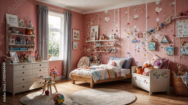 Fototapeta Children's room Generative AI