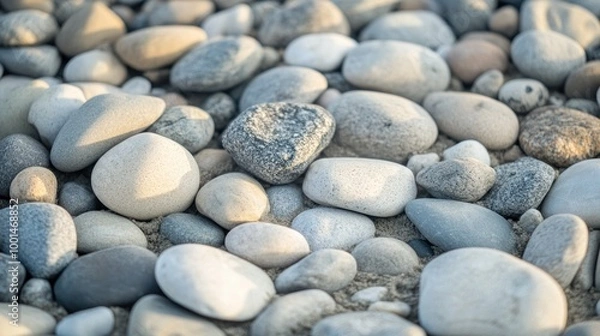 Obraz Smooth River Rocks