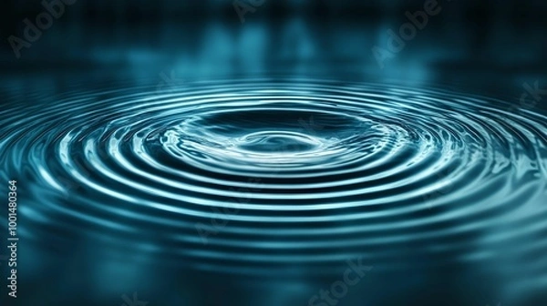 Obraz Sound Waves and Radar Detection Resonance, energy, technology, science, water