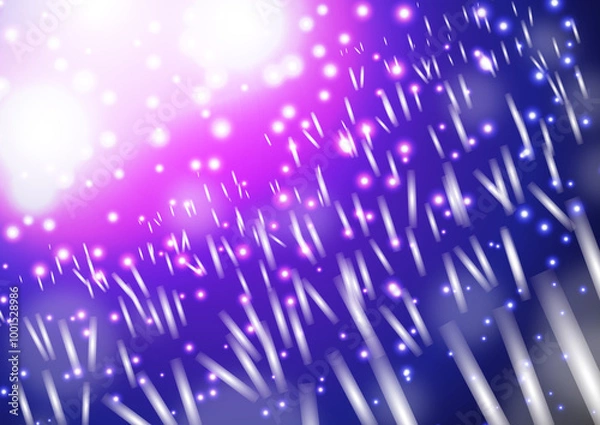 Fototapeta コンサート会場風のキラキラ背景素材