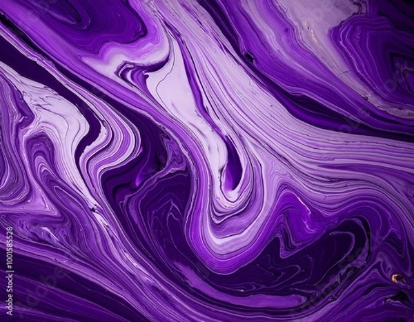 Fototapeta Purple Marble ink colorful. Purple marble pattern texture abstract background.