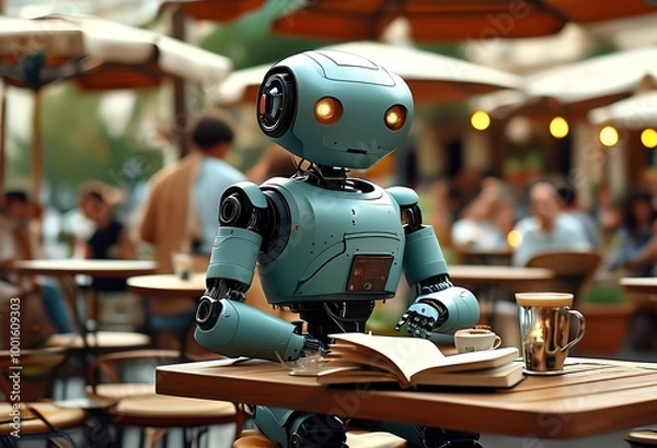 Fototapeta robot studio