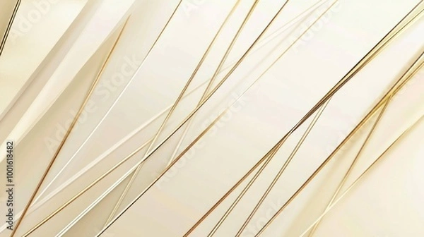 Fototapeta Abstract Gold Lines