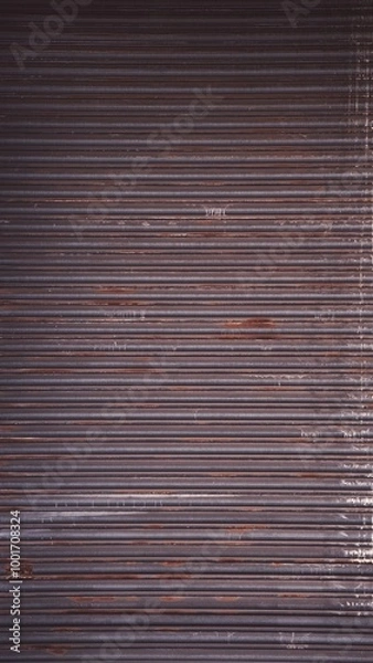 Obraz Weathered Roll gates Industrx