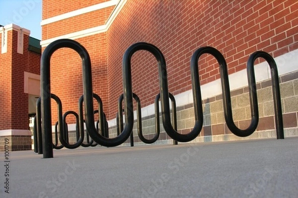 Obraz bike rack