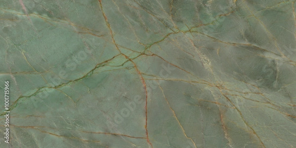 Fototapeta Green onyx marble texture, abstract background, high gloss texture of marble stone for digital wall and floor tiles design.