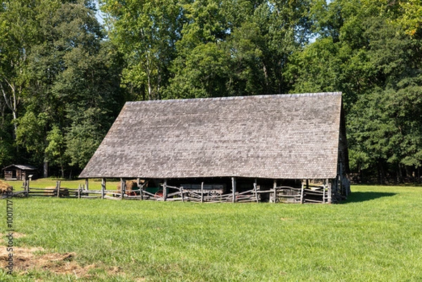 Obraz Mountain Barn
