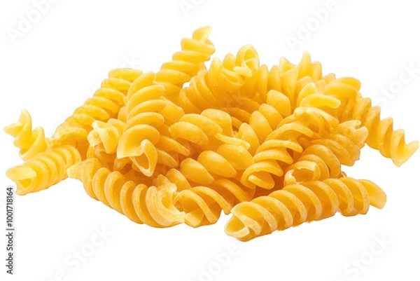 Fototapeta Macaroni Pasta Isolated on Transparent Background 