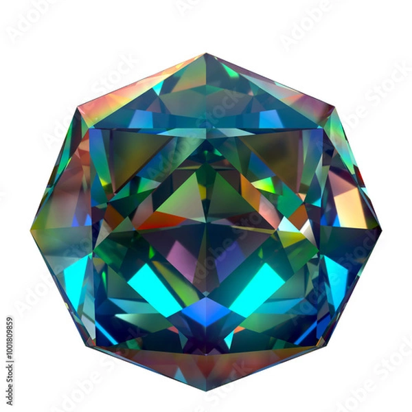 Obraz diamond in blue