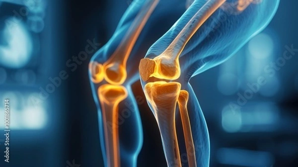 Obraz Meniscus Tear Detection: Detect and describe any meniscus tears in this MRI.