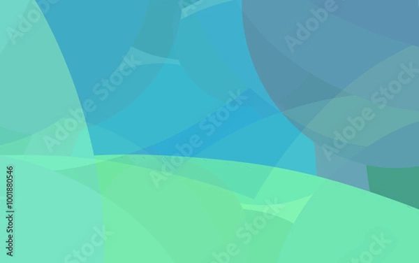 Fototapeta abstract blue background with waves