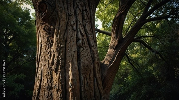 Fototapeta Ancient Tree Bark Texture