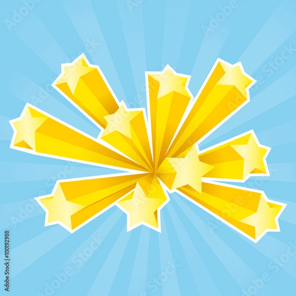 Obraz Stars - Retro Style