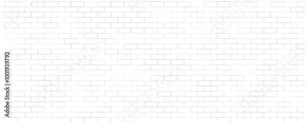 Fototapeta Brick background, a brick pattern background, White paper texture background. 