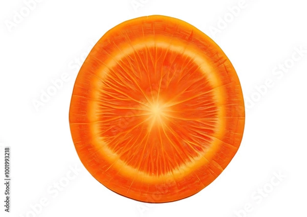 Fototapeta slice of carrot