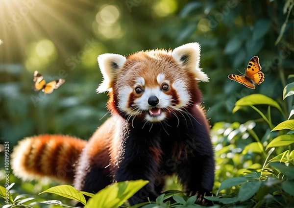 Fototapeta red panda