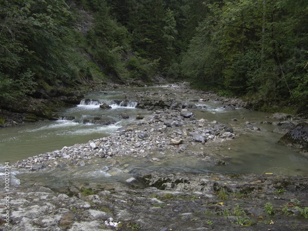 Obraz Maserbach, Flussbett