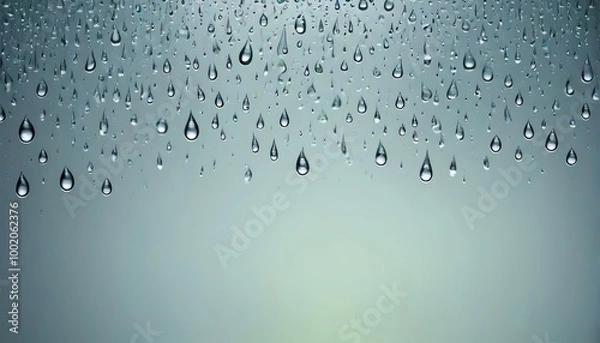 Fototapeta raindrops on window