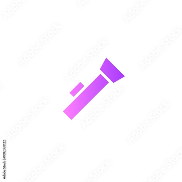 Fototapeta location gradient icon