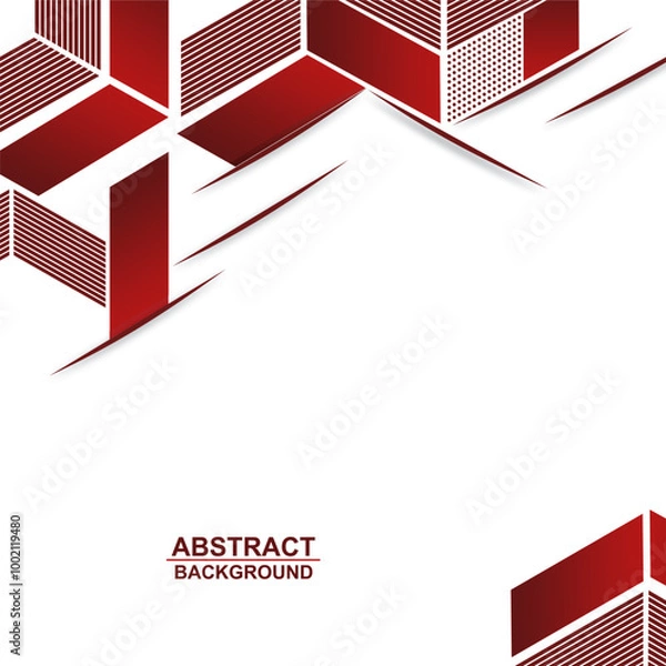 Obraz abstract background with squares