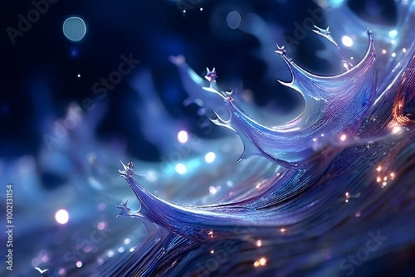 Obraz background with stars