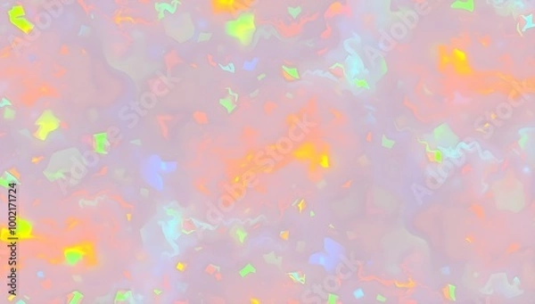 Fototapeta Colorful Opal Seamless Pattern
