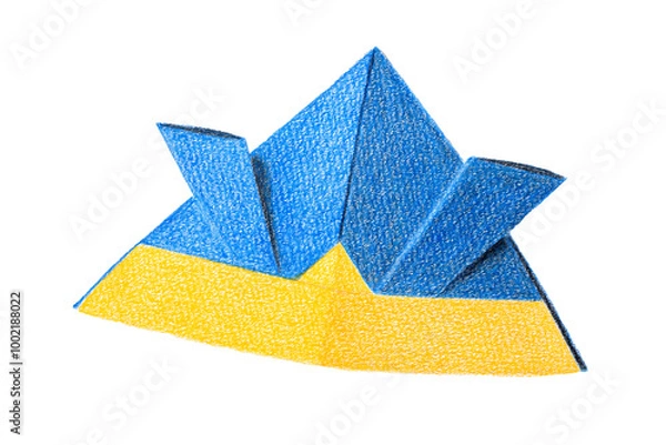 Obraz 色鉛筆で描いたカブト