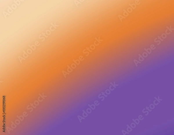 Fototapeta Orange Purple Pastel Gradient Abstract Background