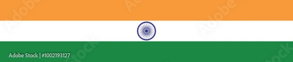 Fototapeta Indian Flag Design