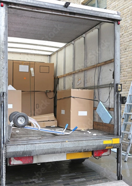 Fototapeta Shipping Truck