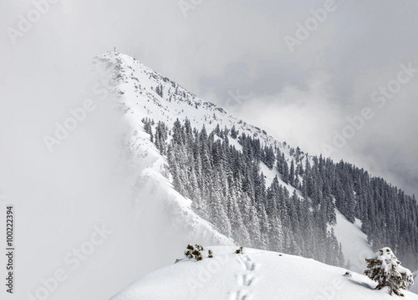 Obraz Winterliches Gebirge