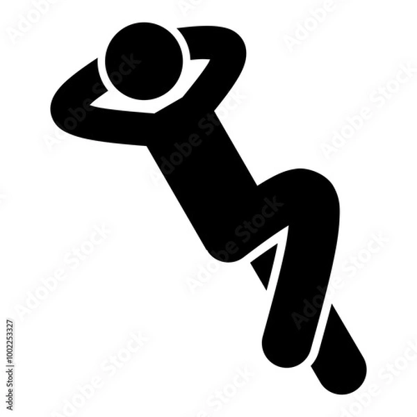 Fototapeta Lying down / relaxing