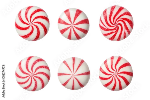 Fototapeta set of colorful candy