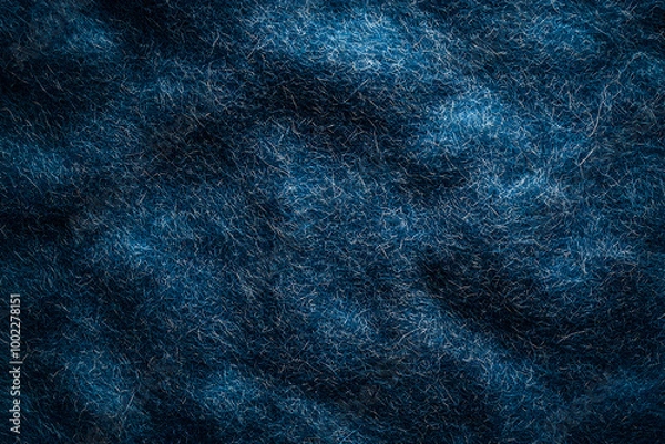 Fototapeta Blue Abstract Background with Network of Lines