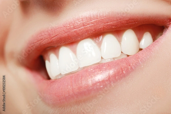 Fototapeta zębaty uśmiech