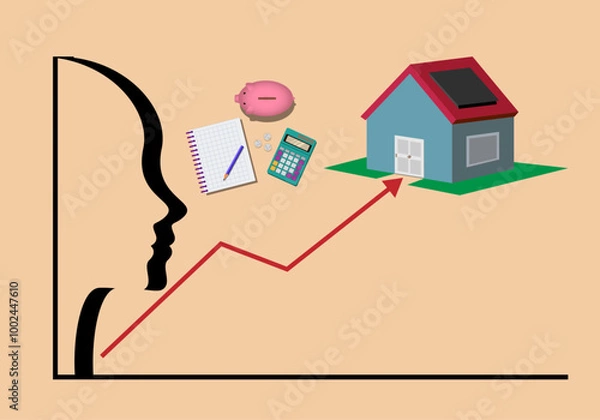 Obraz El ahorro de los jóvenes para adquirir una vivienda, no salen las cuentas. Vivienda inaccesible para la juventud
