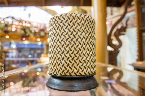 Fototapeta woven container